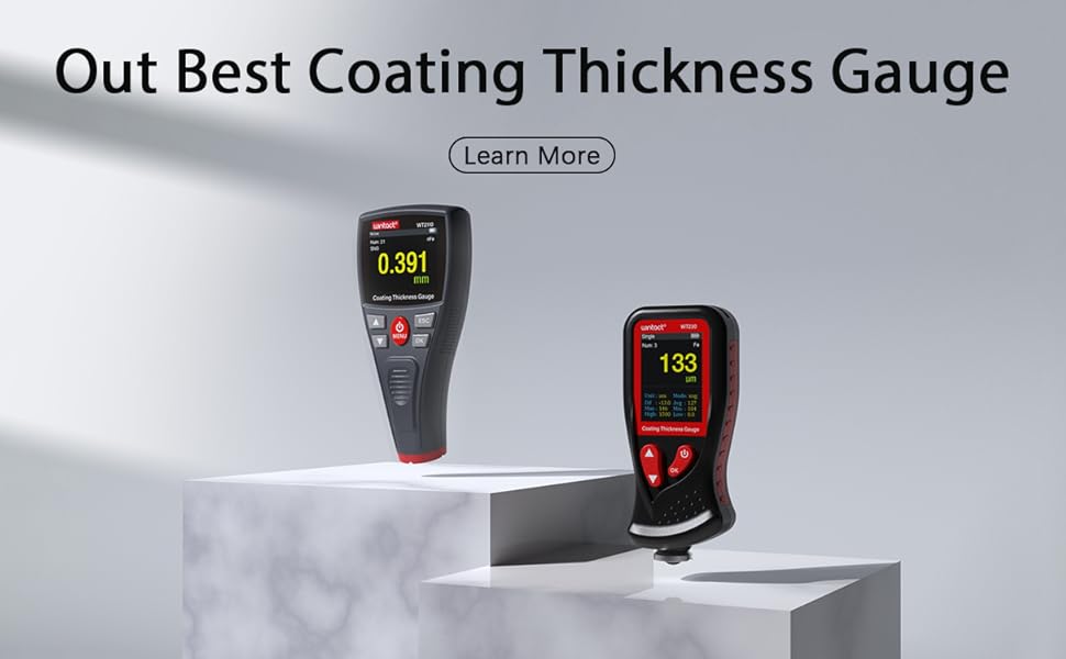 Digital Paint Thickness Gauge Tester for Metal and Aluminum 0 to 70