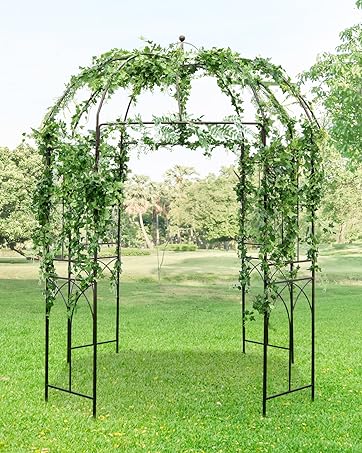 Amazon.com : Safstar Birdcage Shape Garden Arbor, 8.4' H x 7