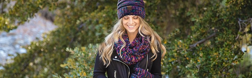 beanie scarf gloves