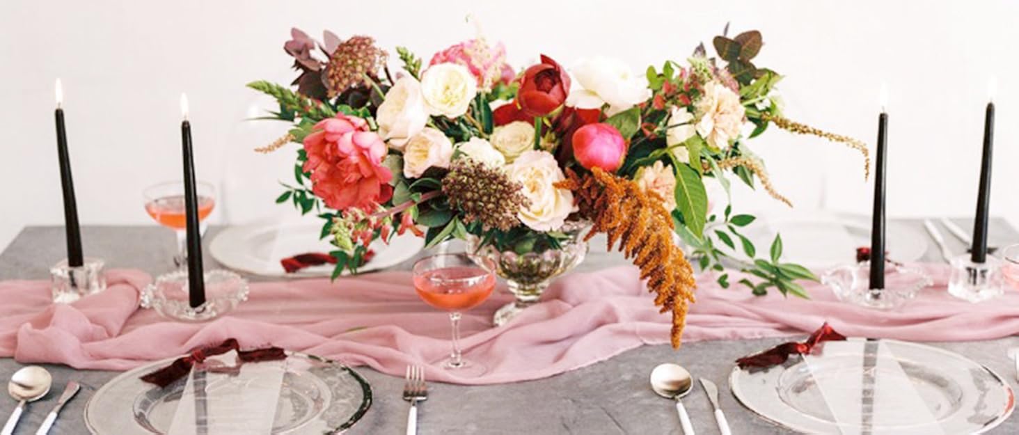 24 Pack Red Table Runners 12x72 Inch Red Table Runner Red