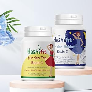 Basis 1 für den Tag 90 Kapseln, Schilddrüse Hashimoto Vitamine, Selen L ...