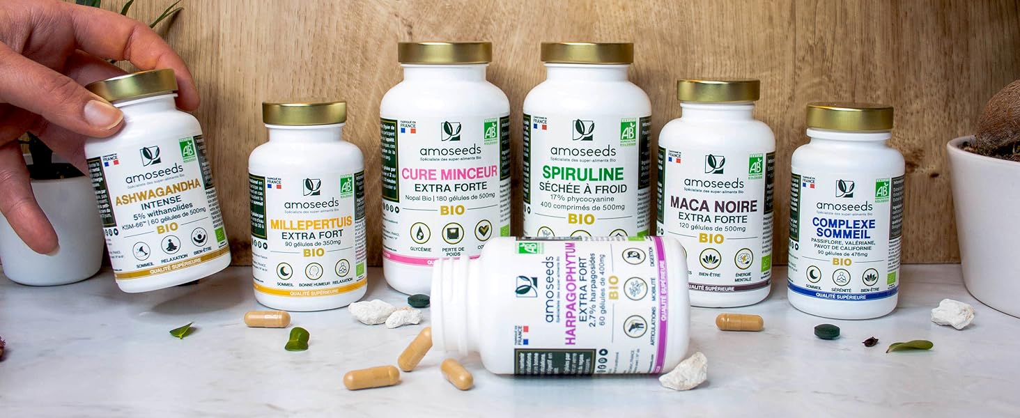 amoseeds gélules superaliments ginkgo biloba compléments alimentaires bio