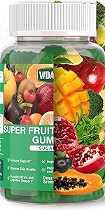 Fruit and Veggie Gummies