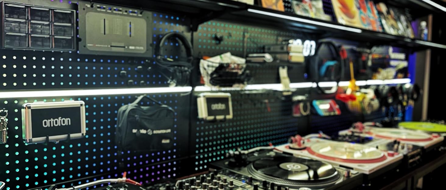 JWX DDB Gaming Standing Shelf Units, 30‘’ Free Standing