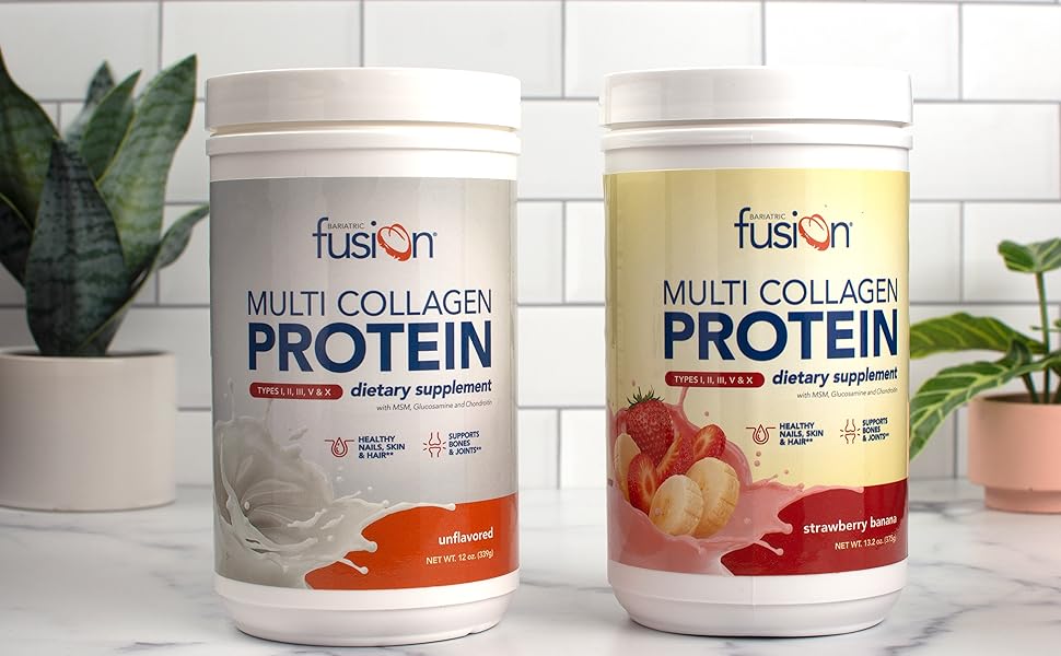 Bariatric Fusion Unflavored Multi Collagen Protein Powder