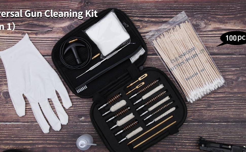 Pistol Cleaning Kit Universal Gun Cleaning Handgun Kits