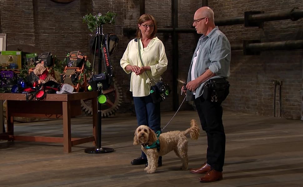 Barking Bags Dog Treat Pouch As Seen On Dragons' Den Compact Black