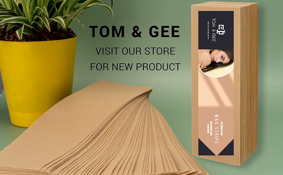 Tom & Gee Women's Waxing Strips For Hair Removal Waxing Strips 280