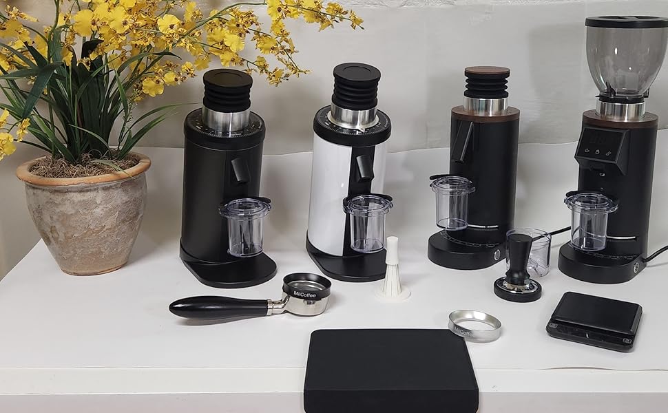 MiiCoffee DF64 Single Dosing Coffee Grinder (Black) Amazon.ca Home
