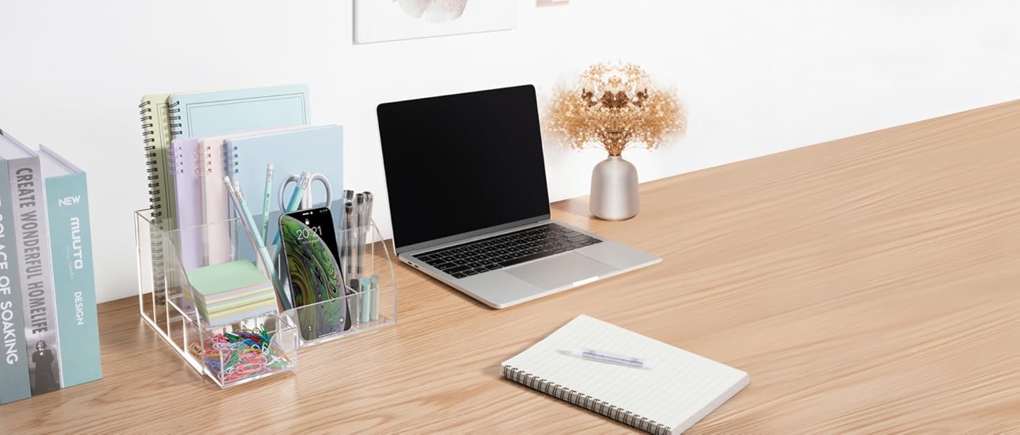 desk organizer for office accessories and home organization