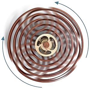 kinetic wall art, living room wall art, contemporary wall art, office wall decor, wood wall art