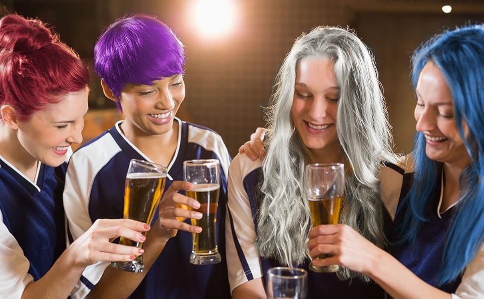 hair paint wax temporary