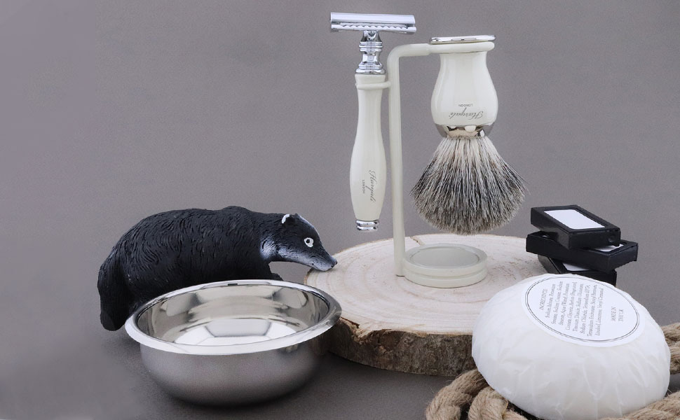 Haryali London Mens Manual Shaving Wet Shave Kit