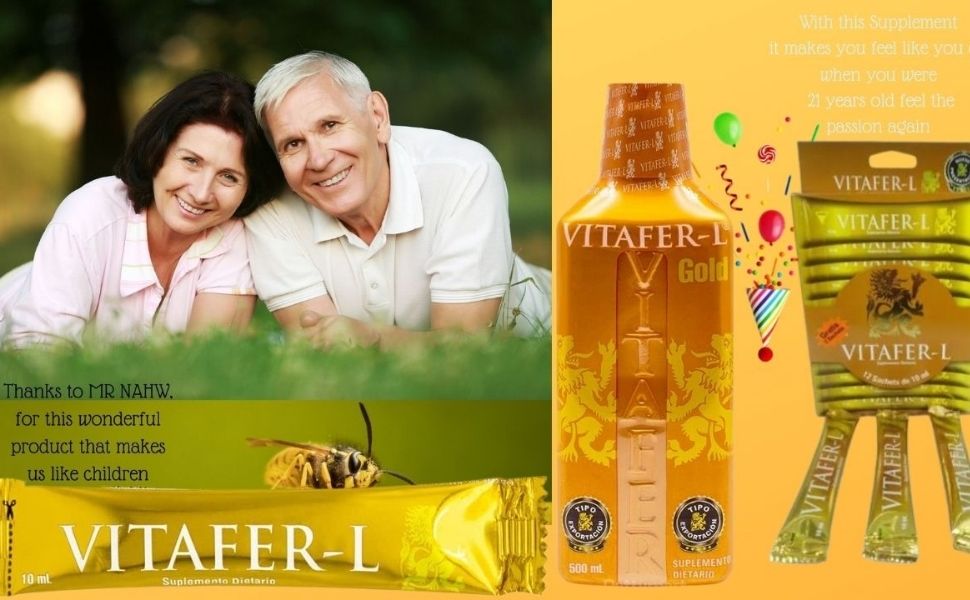 vitafer-l gold for men vitamin c b 1 b 3 b12 b 6