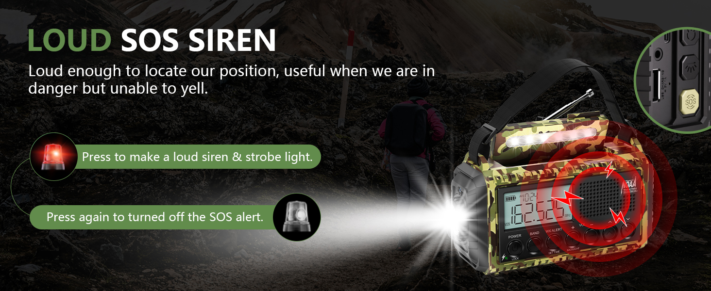Loud SOS SIren