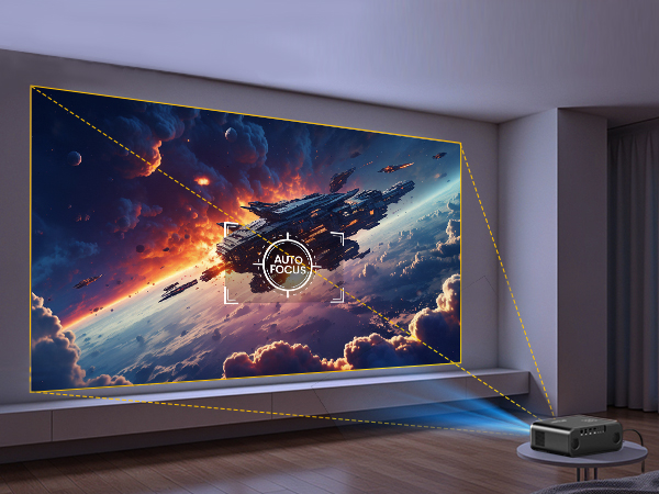 auto focus projector