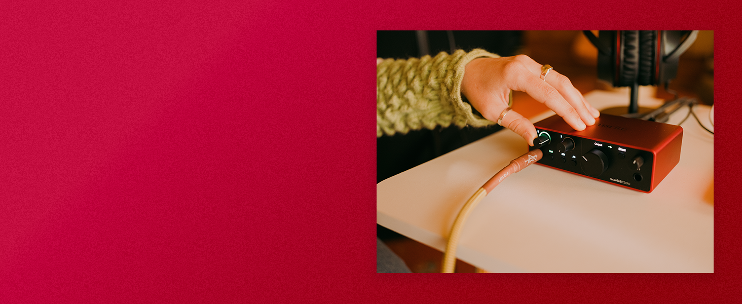 Scarlett Solo 4th Gen