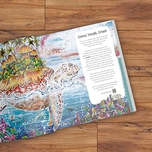 colour, morph, create spreads from the book