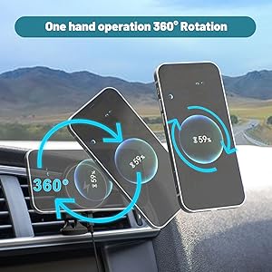 wireless car charger phone mount