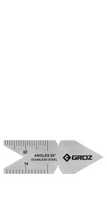 Groz 60-Degree Center Gauge