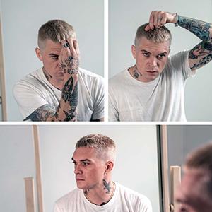 hans hair styling for men powder gel pomade styling clay