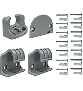 Spaceany Retractable Baby Gate Replacement Parts, Retractable Baby Gate Mounting Kit (Including G...