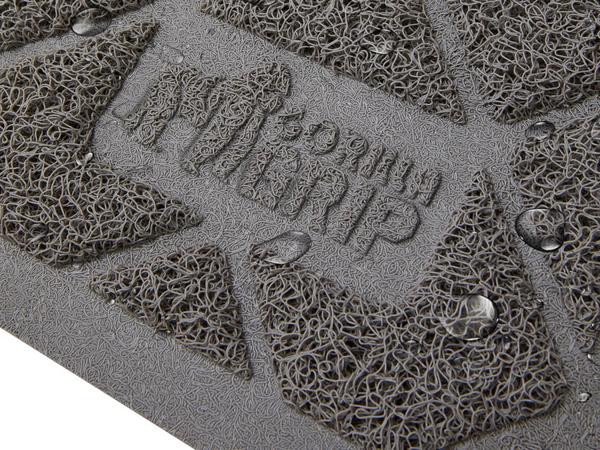 water shown on top of waterproof cat litter mat