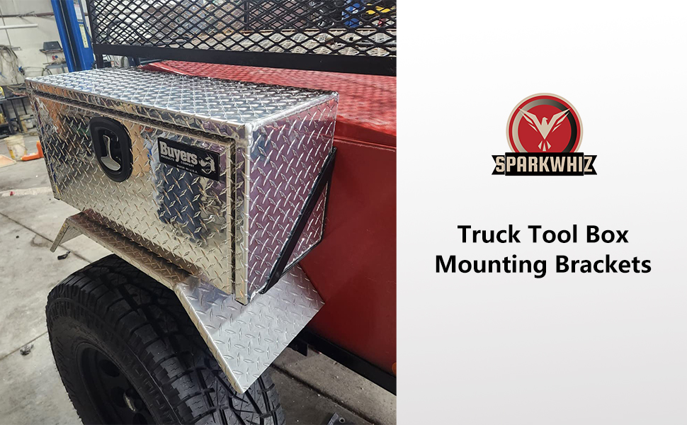 SPARKWHIZ Truck Tool Box Mounting Kit, Truck Underbody Tool