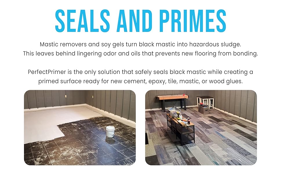 Perfect Primer Encapsulant Simultaneously Seals unwanted mastics