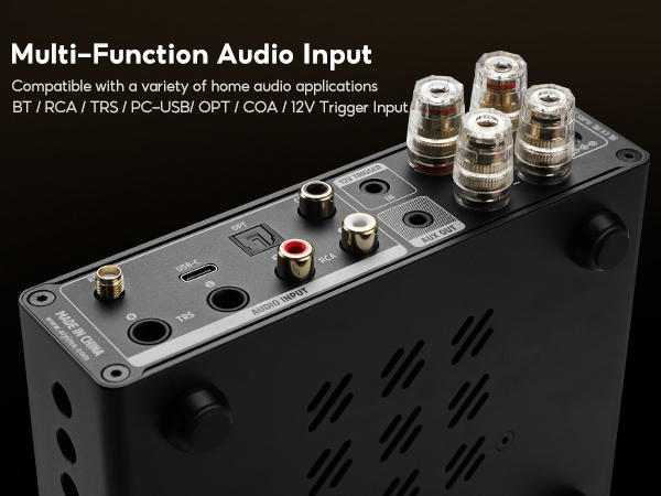 AIYIMA A80 アンプ Hi-Res対応 雑記：中華多機能DACアンプ『AIYIMA A80』のファースト