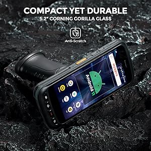 IPDA087 Android scanner screen touch