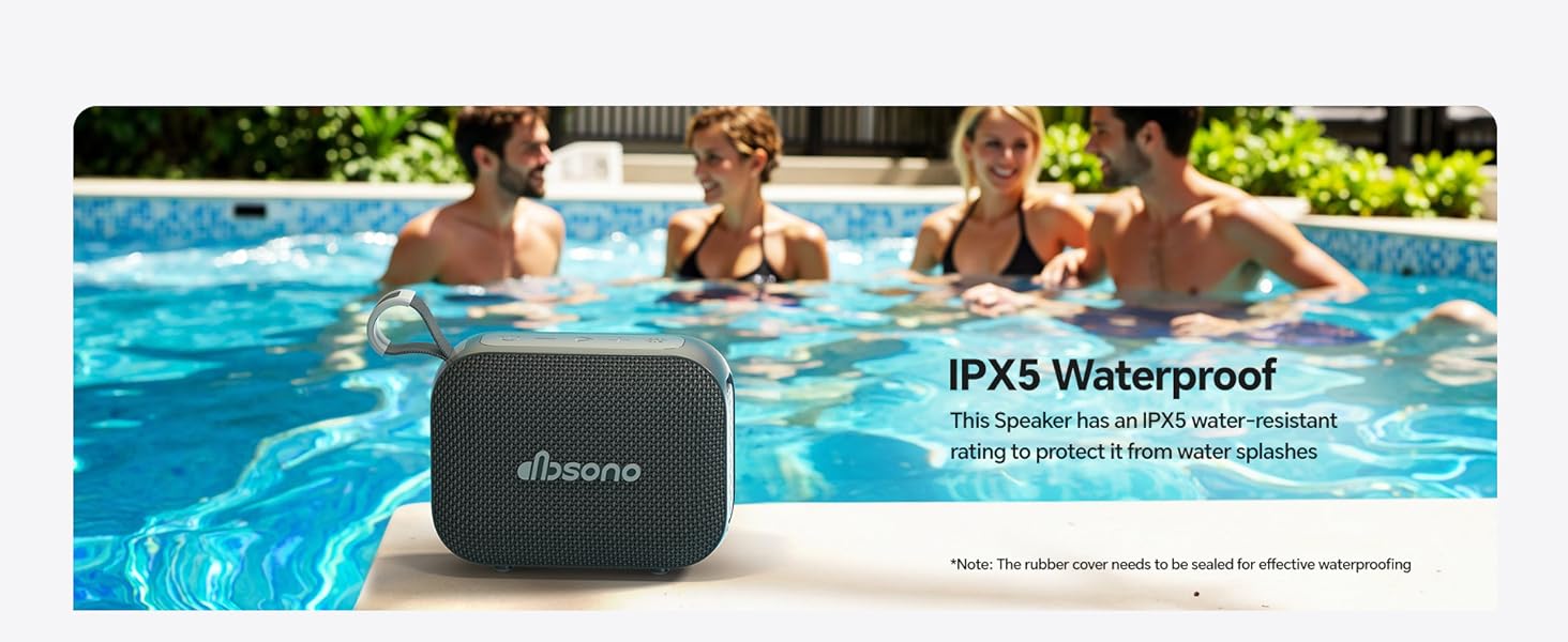 ipx5 waterproof speaker