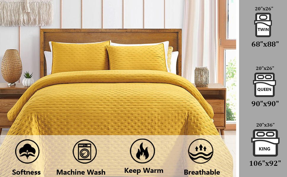 Mocaletto Luxury Twin Size Quilts, 2 Piece Pink Quilt Set, Reversible Twin Quilt