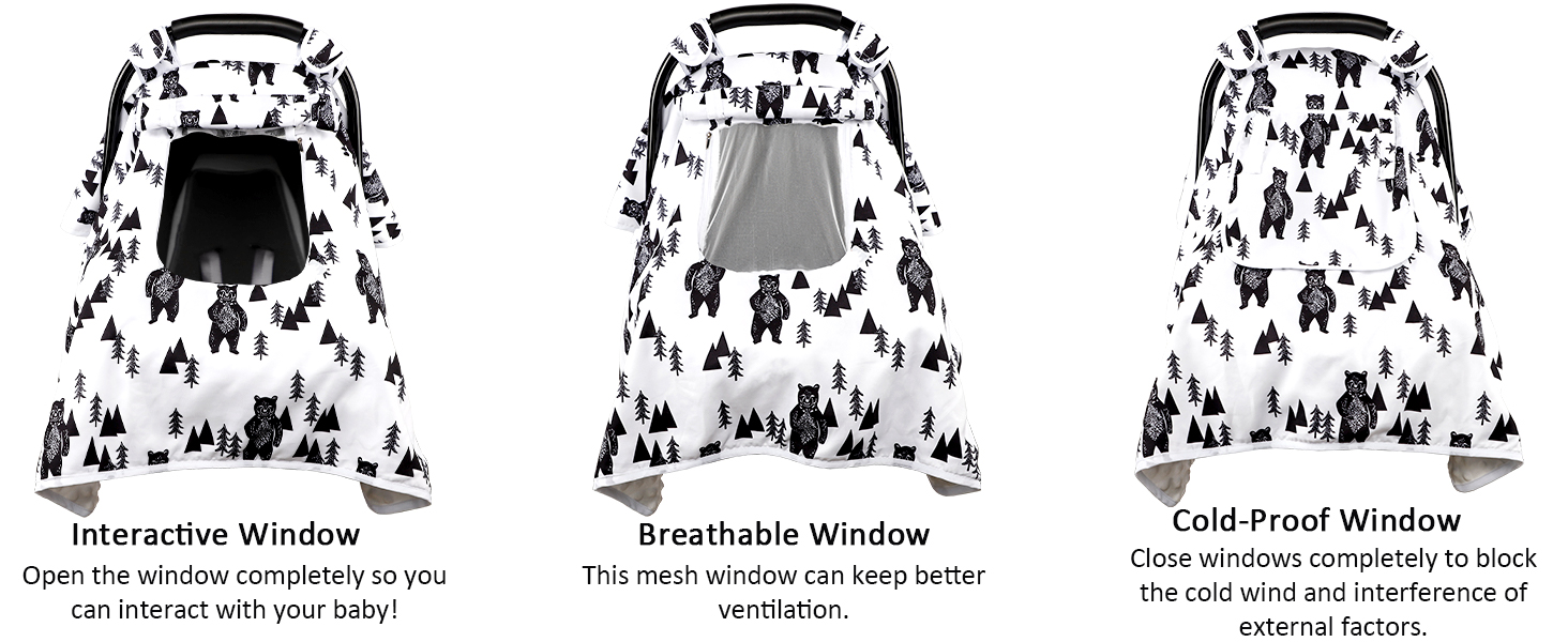 BABY CAR SEAT COVER