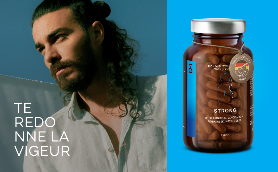 N°32 STRONG Black Maca Complex with Tribulus Terrestris, Codyceps