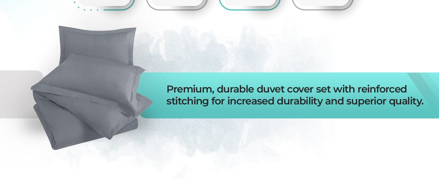 duvet cover queen grey