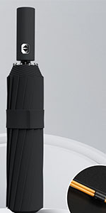 Ombrello pieghevole automatico antivento con led