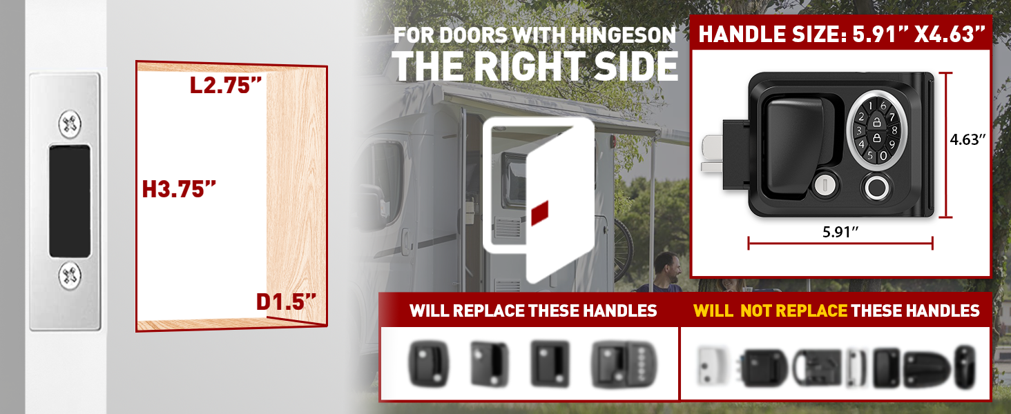rv door lock