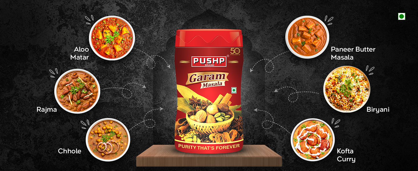 Pushp Brand Garam masala Powder
