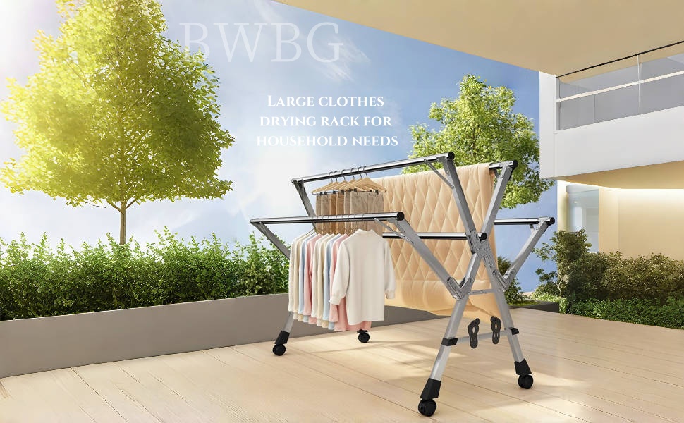 clothes drying rack