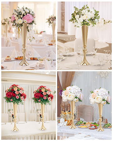 tall gold vases for centerpieces trumpet vases for centerpieces trumpet vase gold vases