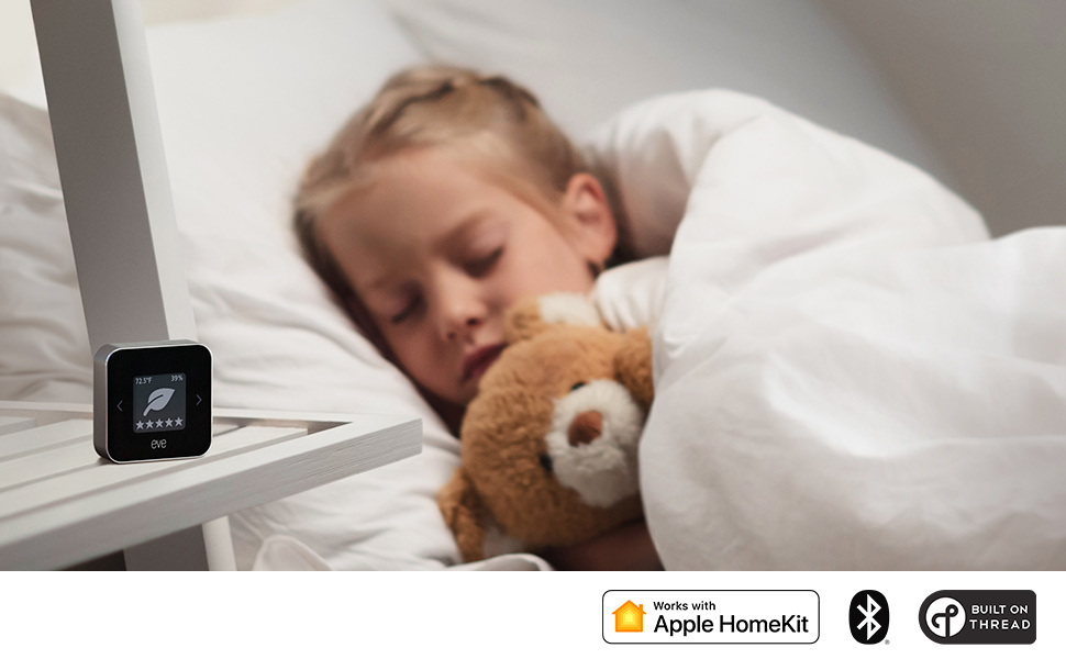 Eve Room Indoor air quality sensor to monitor air quality