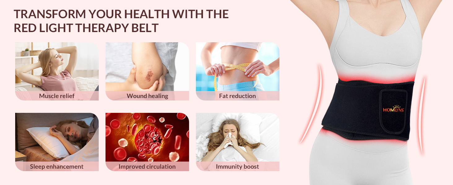 muscle soreness, wound healing and enhanced blood circulation