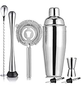 ETENS Cocktail Shaker Set & Bar Set, Bartender Kit Mixology Drink Mixer Bartending. Bar Accessori...