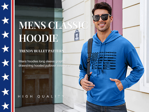 【新品】BRIEFING MEN’S BG FLAG HIGHNECK Amazon.com: Vdnerjg Mens Hoodies Long Sleeve American Flag
