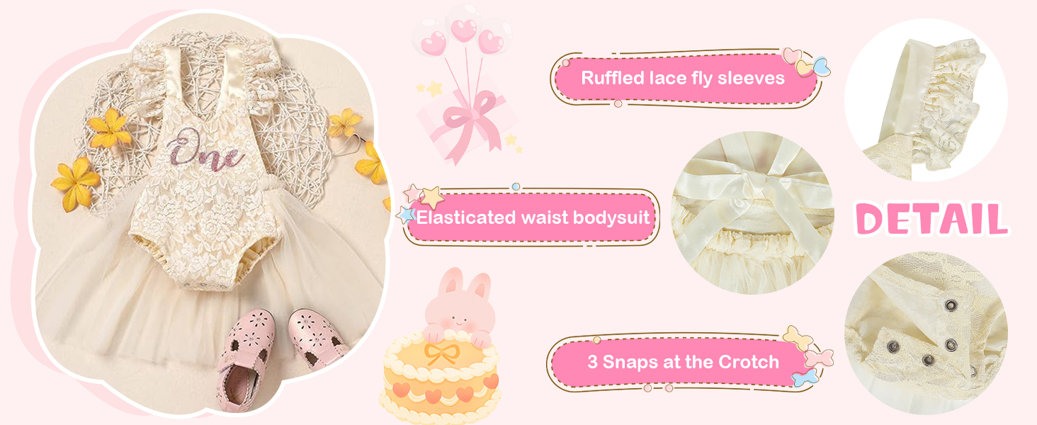 baby girl 1st birthday outfit