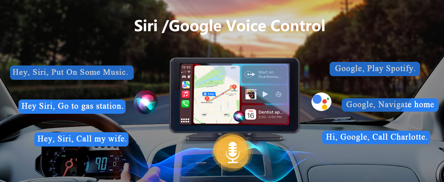 carplay screen 7''