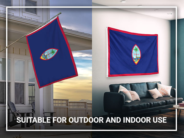 Amazon.com : G128 Guam Guamanian Flag | 3x5 Ft | LiteWeave