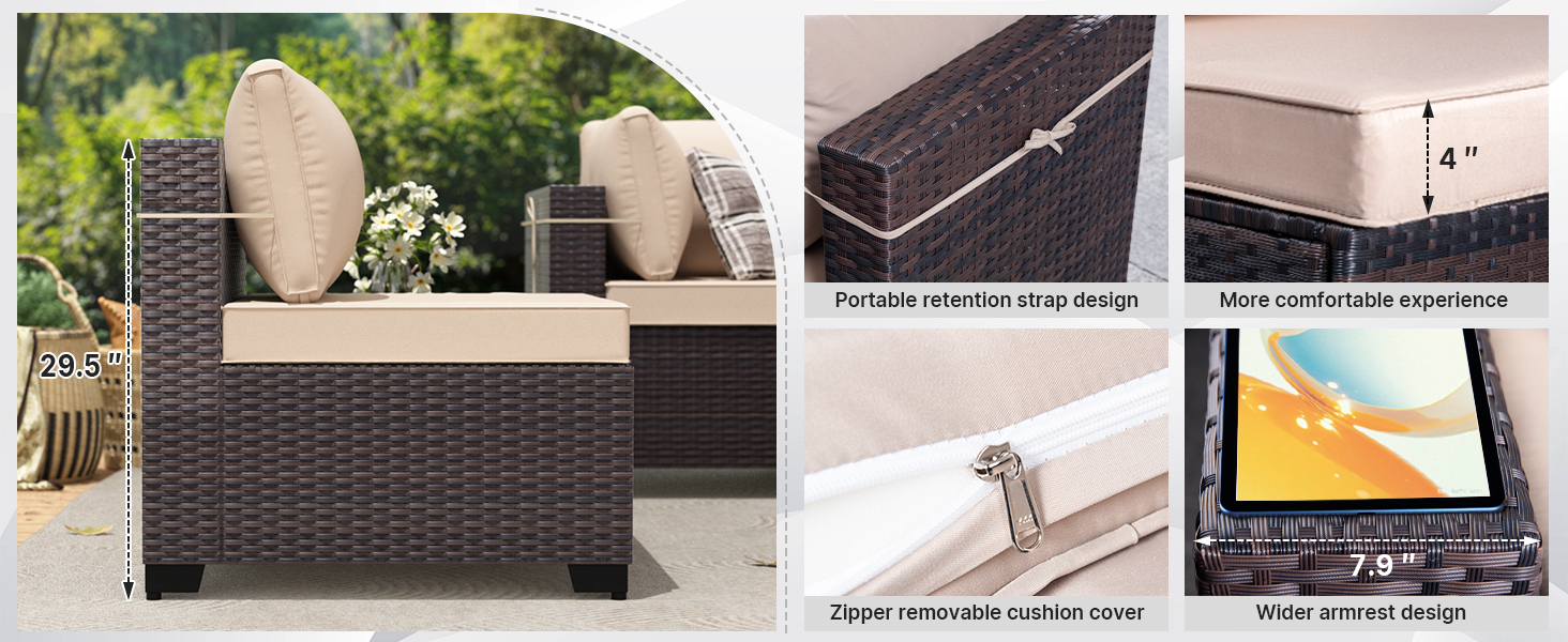 Gotland Patio Furniture Set