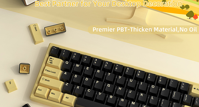 Amazon.com: 143 Key Custom PBT Keycap Set Cherry Profile for